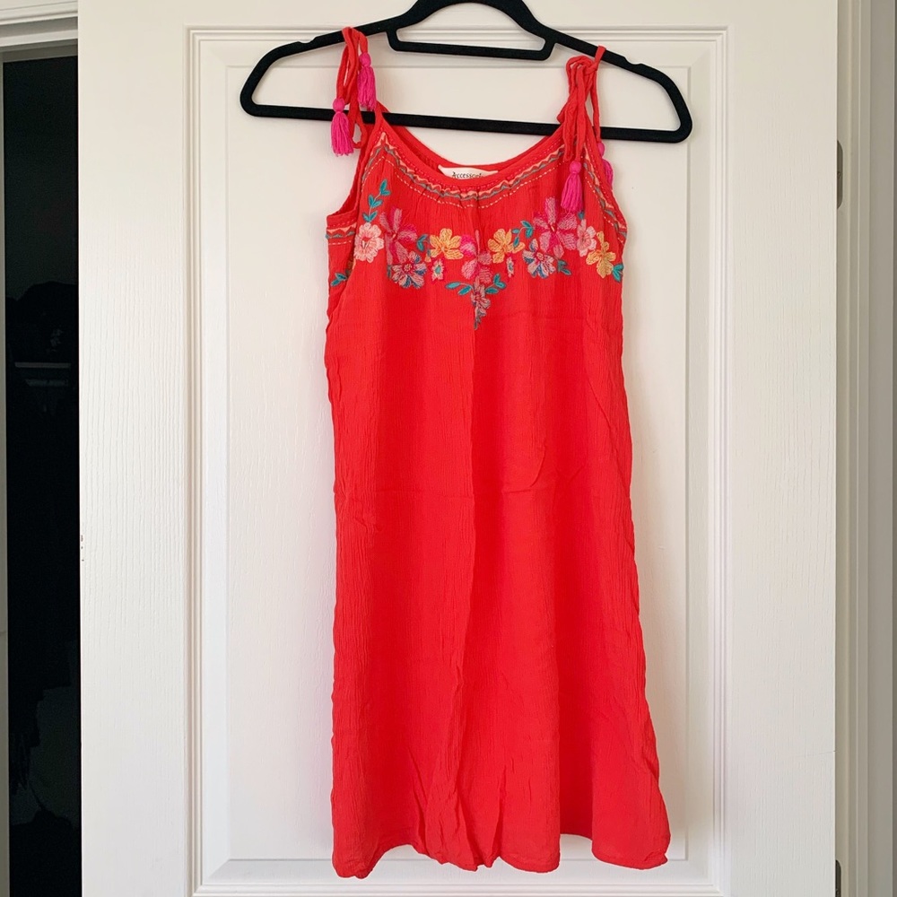 ACCESSORIZE Embroidered Beach Dress